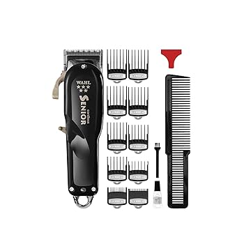 WAHL Senior バリカン 黒 WAHL正規品】【保証あり】WAHL5 Star コードレス・シニア